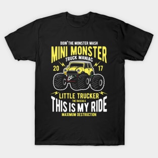 Mini Monster Truck T-Shirt